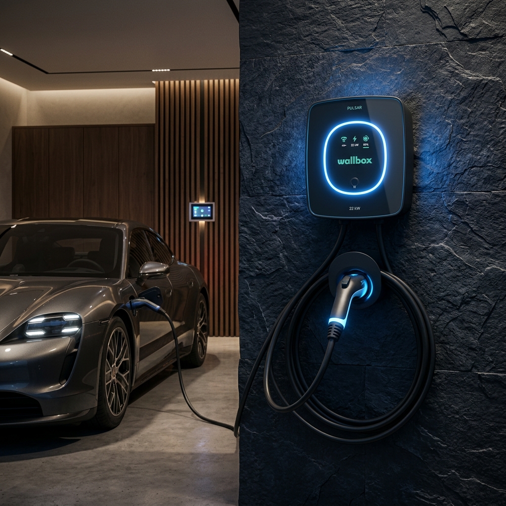 Sleek EV Wall Charger